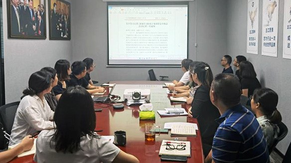 商管子集團(tuán)積極貫徹落實數(shù)據(jù)化、表格化管理思想